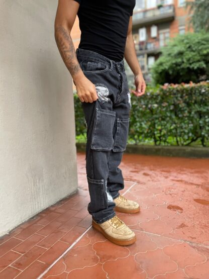 Jeans Destroy Carpenter nero