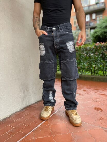 Jeans Destroy Carpenter nero - immagine 2