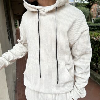 Velvet Suit 2 Pezzi Panna