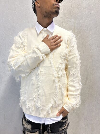Maglio Destroy Bianco Oversize