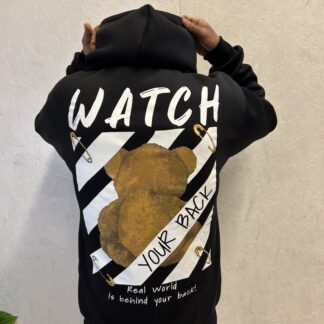 Hoodie Teddy Black