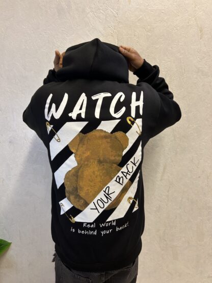 Hoodie Teddy Black