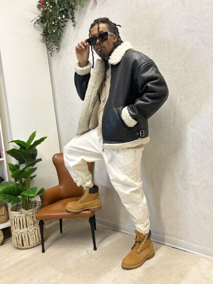 Sheepskin Jacket White - immagine 2
