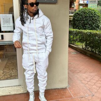 Tuta felpata Grey Nike
