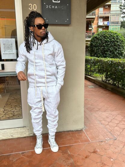 Tuta felpata Grey Nike