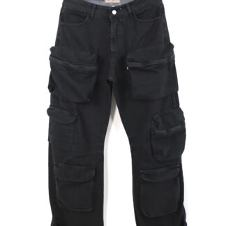 Cargo multi tasche nero