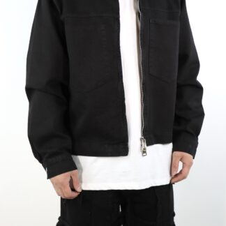Cropped Jacket Black